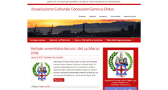 Desktop Screenshot of conosceregenovaonlus.org